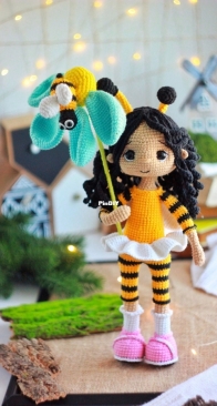 Magic Friends Toys - Natalli Niv - Natalya / Natalia Konivchenko - Girl and Bee