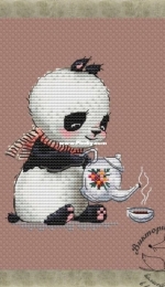 Panda Tea Party  by Victoria Ivchenko / Viktoriya Ivchenko