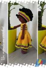 Un monde en crochet - Lidia K - Amina in Africa - French
