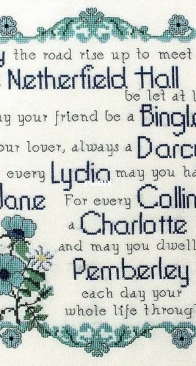 Lindy Stitches - Pride and Prejudice Blessing