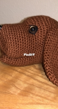 Realistic Dog head for Lovey