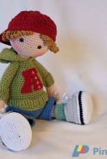 CAROcreated design - Carola Herbst - Doll Josh - Dutch