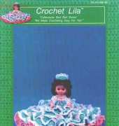 TD creations BED-805 Collectable Bed Doll Series Crochet Lila