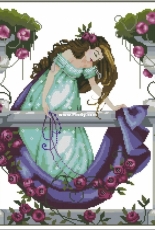 Nora Corbett for Casa Cenina - Mystery Sampler NC-CE1, NC-CE2, NC-CE3 Wherefore Art Thou? - Complete PCS + XSD