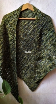 Change of Direction Shawl by Marija Korać