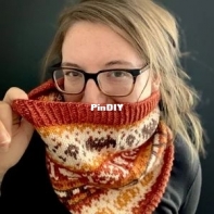 Autumn Doodle Cowl - Standard by Jamie Lomax