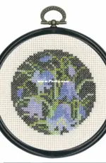 Permin of Copenhagen - Blue Bell Flowers - Free Graph-06-2020