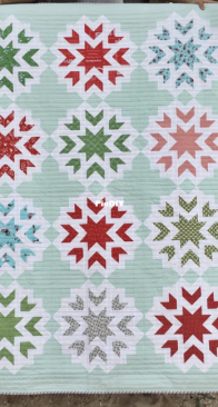Woodberry Way - Allison Jensen - #105 - First Snow Quilt Pattern - 88" x 68"