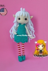 Galencaixe Encaixe y Amigurumis - Vita - Freya the elf - Spanish