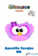 Criando com Retalhos-Felting Owls-N°5-Free-Portuguese