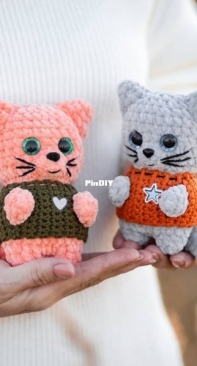Dary Toys - Dariya Saltevskaya - Дарья Сальтевская - Cute Cats - Russian - Free
