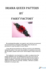 Drama Queen Pattern by Fairy Factory