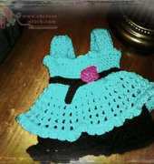Hip Hip Crochet- Andrea Collins- Babys First Party Dress- Free