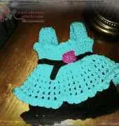 Hip Hip Crochet- Andrea Collins- Babys First Party Dress- Free