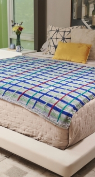 Tweed and Plaid Blanket by Tori Gurbisz - Free