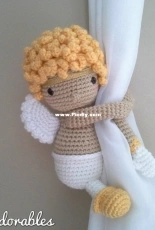 BB Adorables - Isabel R Davenpost - Guardian Angel Curtain tieback