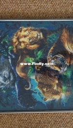 diamond painting 5 big cats
