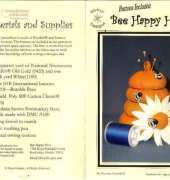 Bee happy hive pincushion