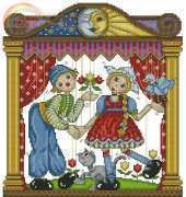Puppet Theatre by Joan Elliott from Cross Stitch Gold 57