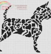White Willow Stitching Tribal Chihuaua - 000-222 - Jamie Larson