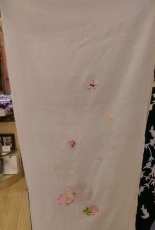 white cashmere scarf with Rico