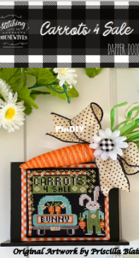 Stitching With the Housewives - Dapper Doodads - Carrots 4 Sale
