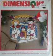 Dimensions 8578 - Snow Family Holiday XSD