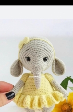 Cute Toys by Vera - Vera Vasylchuk / Vasilchuk - Elephant
