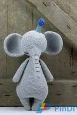 Little Happy Crochet - Tine Nielsen  - Elephant - Russian - Translated