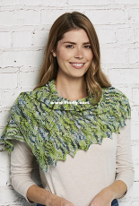 Garden Shawl by Anniken Allis-Free