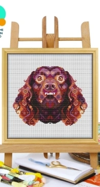 Awesome Pattern Studio - CS1351 - Spaniel American Water XSD