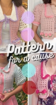 stitches and bern - Bernadette Jane - Chihiro Flower Cardigan