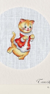 Snow Kitty by Tamriko Lamaridze