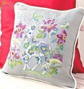 Folk Art Deer by Lesley Teare from Cross Stitch Collection 214