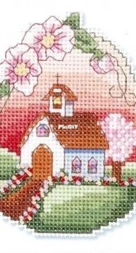 Chapel by Frony Ritter from Jill Oxtons Cross Stitch and Beading Issue No.71