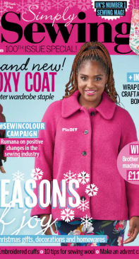 Simply Sewing  Issue 100 October 2022