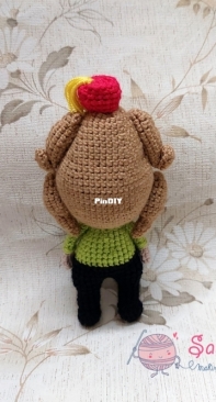 Monica turkey head