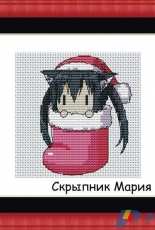 Christmas sock by Skrypnyk Maria