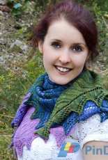 Now in a Minute Shawl by Brenda Dayne-Free