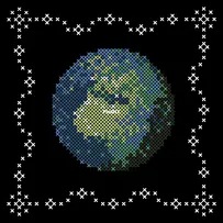 Cacti Cross Stitch - Earth