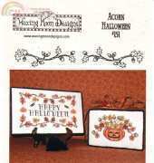 Waxing Moon Designs #151 - Acorn Halloween