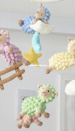 Círculo SA - Amigujumi - Juliana Penhorate  -  Sheep Mobile - Móbile Ovelha - Portuguese - Free