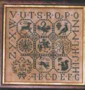 Homespun Samplar - Hunt Sampler