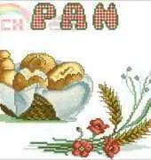 Aritime Cocina Cesta Con Pan from Creaciones Artime Cocina 02 en Punto de Cruz