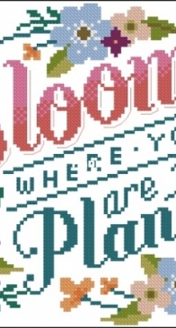 Bloom by Emma Congdon from Cross Stitch for the Soul PCS + XSD
