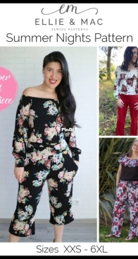 Ellie and Mac - Summer Nights Romper and Two-Piece - Sizes XXS-6XL
