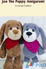 One and Two Company-Carolina Guzman-Joe the Puppy Amigurumi