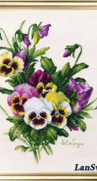 LanSvit A-005 Pansies