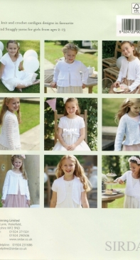 Sirdar 478 The White Book Cardigans for Girls