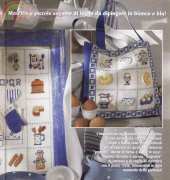 Milk, cookies and cross stitch from Le Idee di Susanna 187 - February 2005